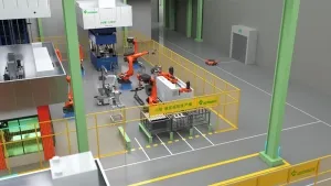 ฐานการผลิตดิจิทัลสำหรับการไฮโดรฟอร์มโครงสร้างแชสซีรถยนต์